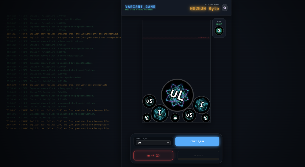 Variant Game Screenshot